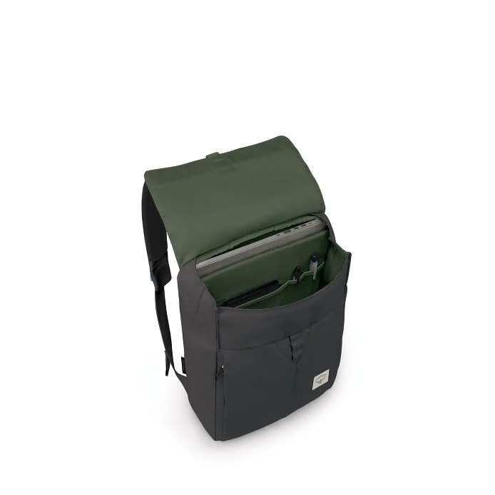 Osprey Arcane Flap Pack - Everyday Urban Sustainable Laptop Bag - Lifestyle