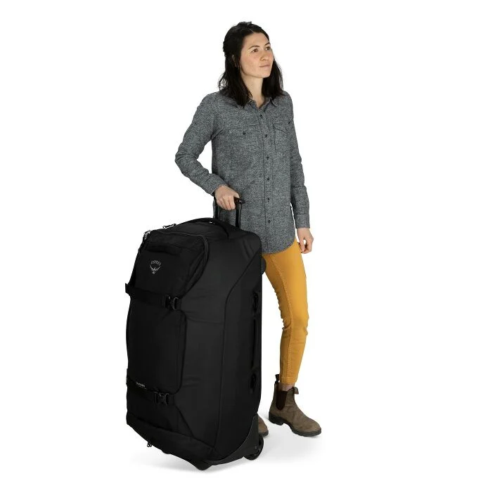 Sojourn Shuttle 130L - Extra Large Durable Secure Wheeled Gear Hauler - Wheeled Duffel