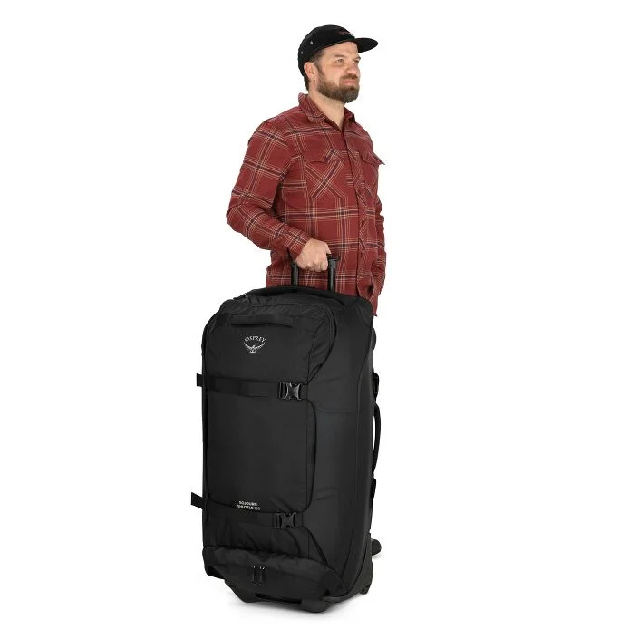 Sojourn Shuttle 130L - Extra Large Durable Secure Wheeled Gear Hauler - Wheeled Duffel