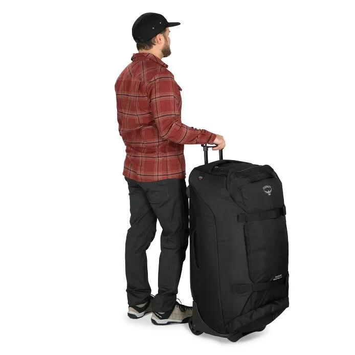 Sojourn Shuttle 130L - Extra Large Durable Secure Wheeled Gear Hauler - Wheeled Duffel